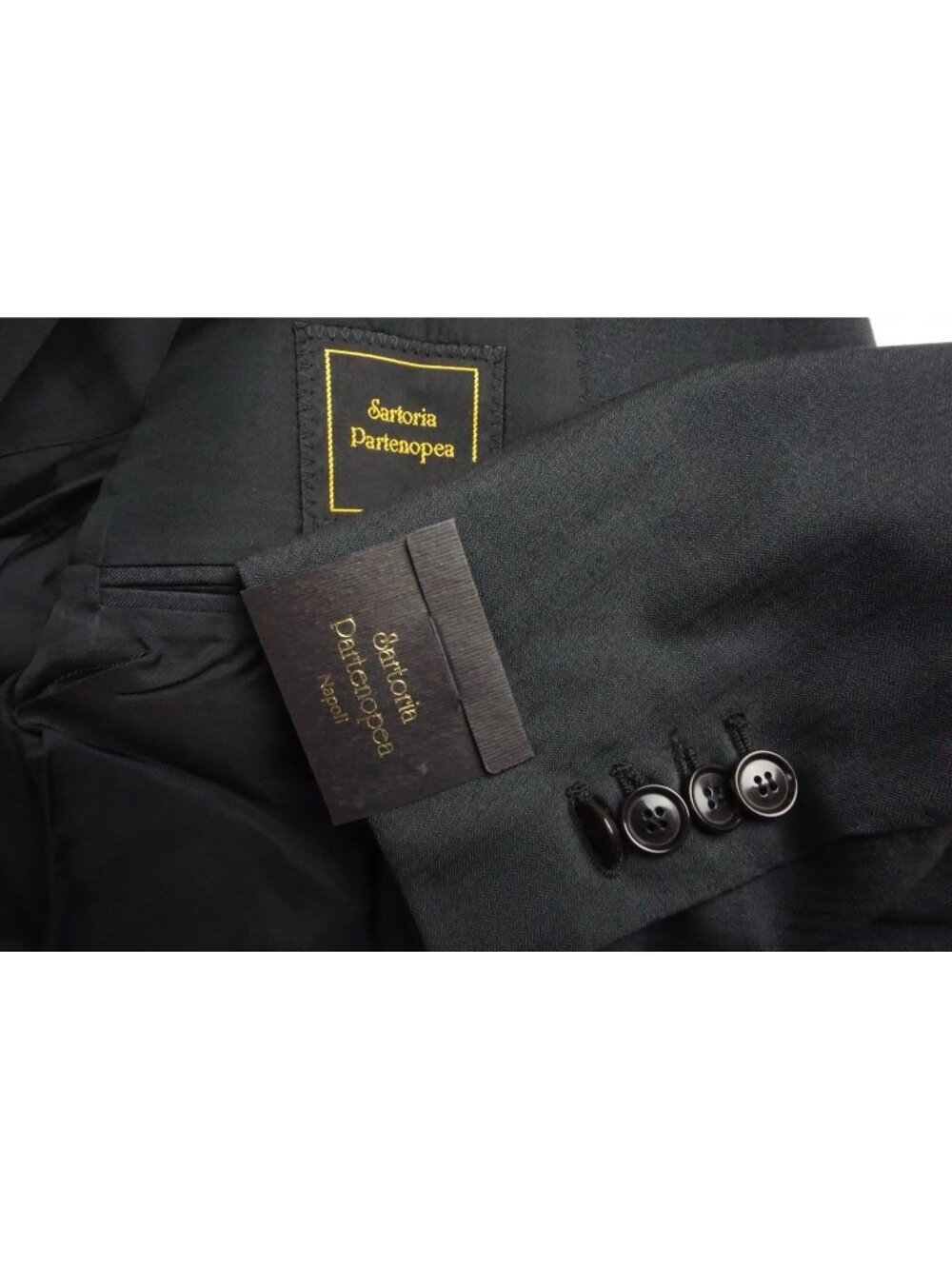 Sartoria Partenopea Gray S130s Wool 2 Pc Suit Jacket Pant 56R EU NEW